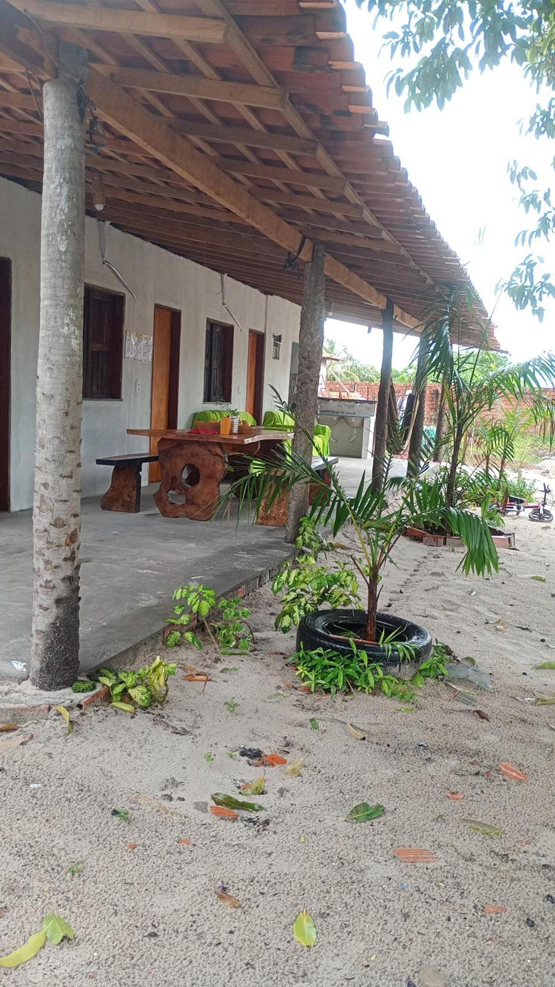 Hostel E Camping Na Rua Das Flores Santo Amaro do Maranhao Εξωτερικό φωτογραφία